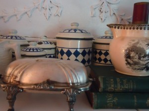 French-country-silver-plate-butter-enamelware-canister